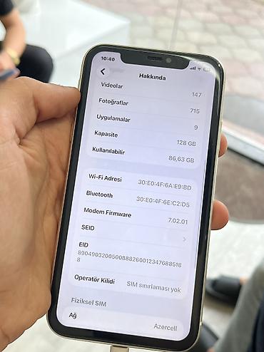 Apple iPhone: IPhone 11, 128 GB, Ağ, Face ID -da lalafo.az — 8 Apple iPhone: IPhone 11, 128 GB, Ağ, Face ID — 8