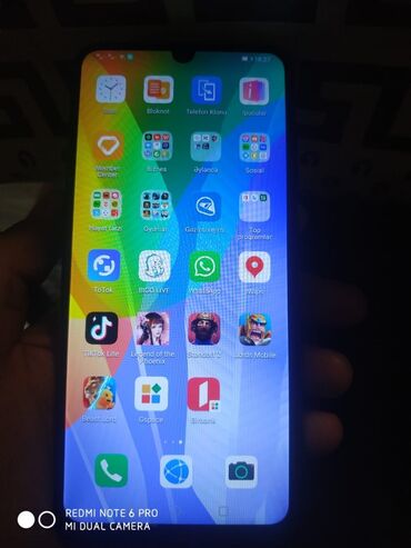 ipad qiymət: Huawei Y6p, 64 GB, rəng - Qara, Sensor, Barmaq izi, İki sim kartlı
