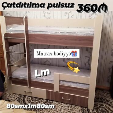 ikimertebeli kravatlar: Yeni, Oğlan və qız üçün, Matras ilə, Siyirməli