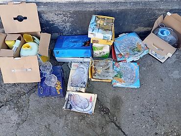 Столовая посуда: Набор кухонной посуды и аксессуаров (сборный лот) Состав по коробкам — 2