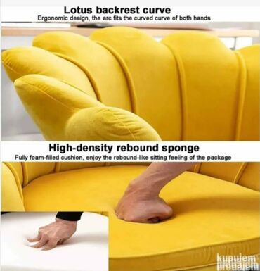 Stolice: Stolica za salon CVET Okretna kancelarijska stolica presvučena — 8