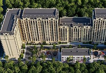 амир сити: 2 комнаты, 82 м², Южная Магистраль Элитка, 3 этаж, ПСО (под самоотделку) — 1