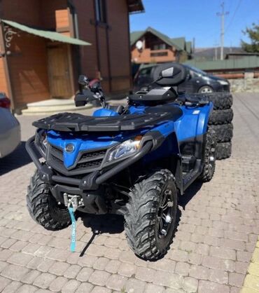Квадроциклы: Квадроцикл CFMoto, Бензин, 550 куб. см, Взрослый, В рассрочку