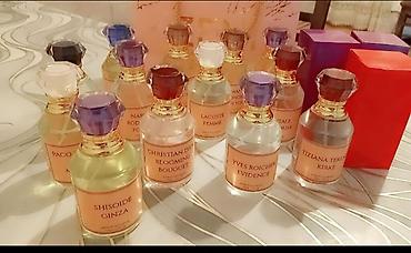 50 ml ətirlər tək satış 18 azn topdan satış 15 azn qalıcılıg 2 gün