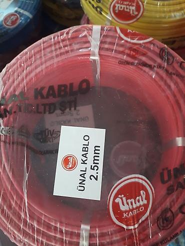 cable: Her növ toklar bizde Ən ucuz kabeler bizde Türkiyə malı dı Unal — 7