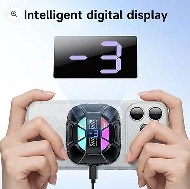 gaming computer: Магнитный кулер для смартфона GA5 - 2-в-1: крепление на магнитах — 5