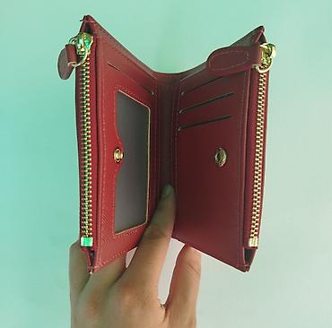 Капчыктар: Новый стильный кошелёк TAOMICMIC в красной расцветке Абсолютно — 4