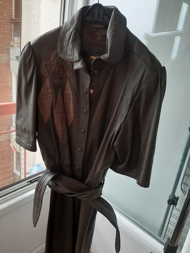 vuneni mantil mirjane: Kozna haljina, kreacija "Mirjane Maric"