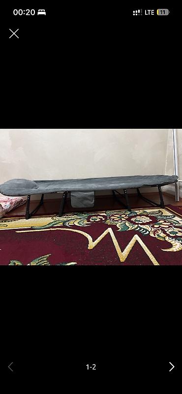 Раскладные матрасы: Раскладушка, Новый, С матрасом — 3
