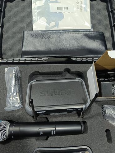 Mikrofonlar: Yeni Radio Mikrofon Shure, Pulsuz çatdırılma — 4
