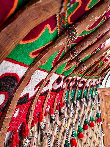 Аренда юрт: Аренда юрты, Каркас Деревянный, 85 баш, Самовар, Стол, Стулья — 8