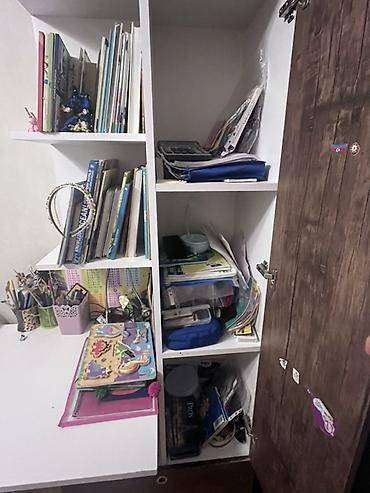 Mebel: Uşaq otağı üçün mebel dəsti - İki mərtəbəli çarpayı: Aşağı və yuxarı — 1