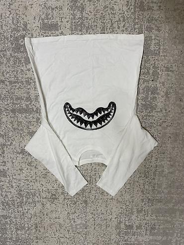 pull and: Лонгслив, цвет - Белый, L, XL — 2