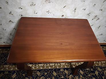Журнальные столы: Продам стол из массива дерева,добротный,тяжёлый и устойчивый. Толстая — 3