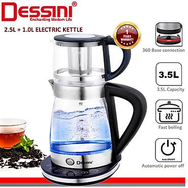 Elektrik çaydan Dessini, 3-dən çox l, Yeni, Ödənişli çatdırılma, Pulsuz çatdırılma, Ünvandan götürmə