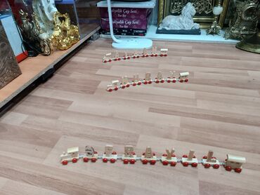 Sifarişlə əl işləri: Əl işi Taxta həriflər 1azn Topdan qiyməti 1-aznən azı hər hərifdən — 14