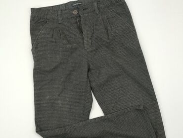 crop top czarny sinsay: Spodnie materiałowe, Reserved, 14 lat, 158/164, stan - Zadowalający