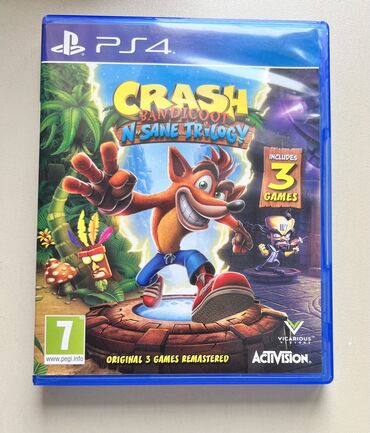 ps4 oyunlar satilir: Playstation4 crash bandicoot