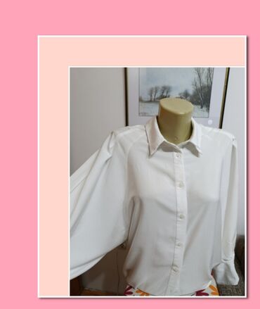 Bluze: Reserved, Jednobojni, bоја - Bela — 1