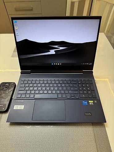 Ноутбуки HP: Игровой ноутбук HP Victus 16 (синий) Ключевые характеристики: - Экран — 2