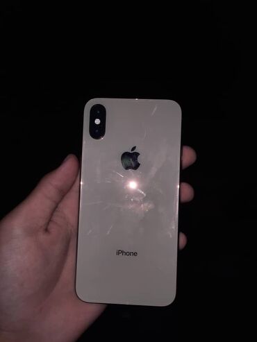 iphone 6 j: IPhone Xs, Б/у, 256 ГБ, Золотой, Чехол, 80 %