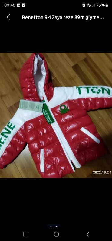 supinatorlu ortopedik uşaq ayaqqabıları: Benetton teze 9-12 aya 89m alinub