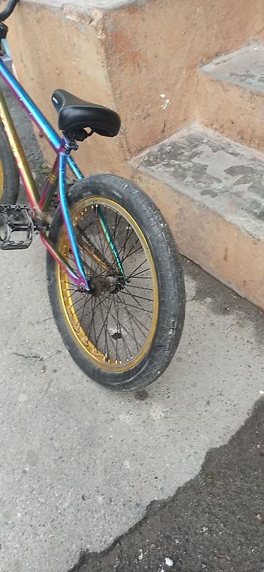 BMX велосипеды: BMX велосипед для трюков - Рама из хромолибденовой стали с радужным — 2