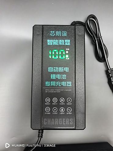 Зарядное устройство для литиевых батарей 60V 5A (интеллектуальное, с