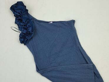 sukienki wieczorowa niebieska: Sukienka, M, stan - Dobry