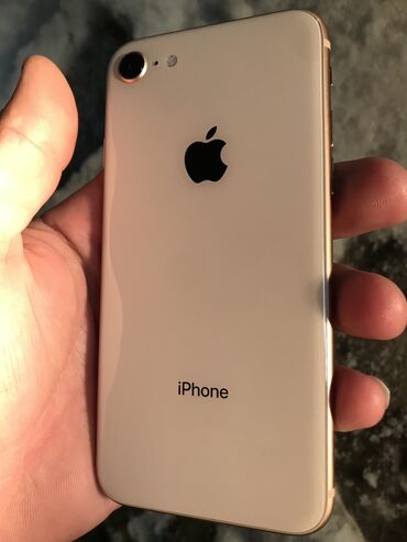 телефон бу каракол: IPhone 8, Колдонулган, 64 ГБ, Коргоочу айнек, Стилус, 100 %