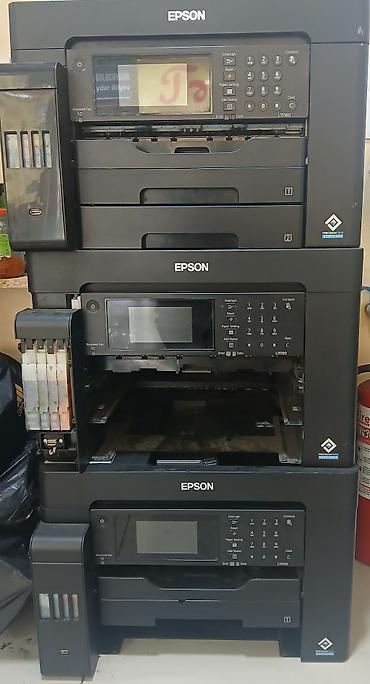 12 pro max barter: Epson L15150/L15160 seriyalı çoxfunksiyalı printerlər dəsti(3 — 1