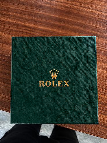 uşaqlar üçün saatlar: İşlənmiş, Qol saatı, Rolex, rəng - Yaşıl — 2