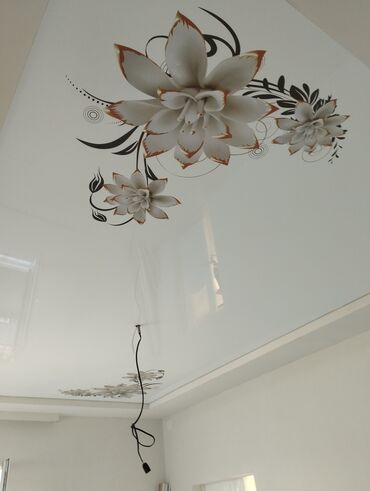 Натяжной потолок: Натяжной потолок 3D потолки, Глянцевое, Матовое Бесплатная консультация, Демонтаж, Бесплатный замер — 16