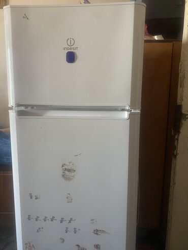soyuducular ucuz: Б/у 2 двери Indesit Холодильник Продажа, цвет - Белый