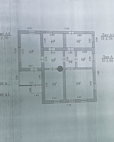 дома в чалдоваре: Дом, 80 м², 4 комнаты, Риэлтор