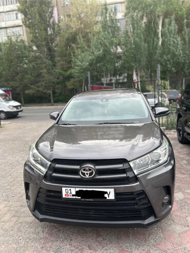 Toyota: Toyota Highlander: 2017 г., 3.5 л, Автомат, Бензин, Внедорожник