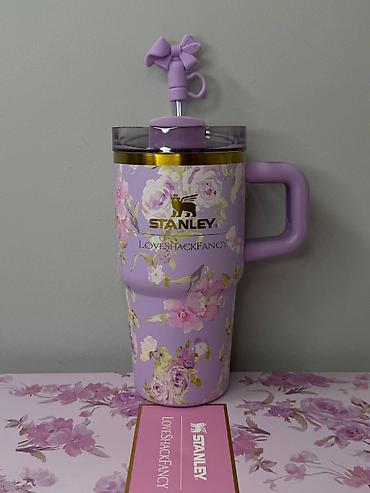 Термо идиштер: Stanley x LoveShackFancy — подарочный набор термокружки Quencher с — 2