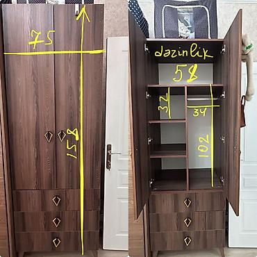 шкаф купе баку: Shifoner satilir. 
130 AZN
Unvan Sumqayit(7131)*Tehi — 1