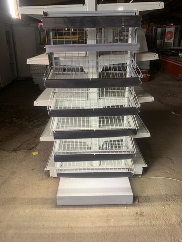 Стеллажи: Стеллаж Для продуктов, Лофт, 200 см * 125 см * 50 см, 
Б/у — 20