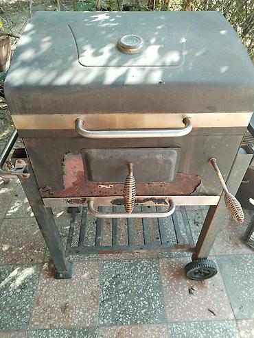 kamera stabilizator: Kömürlə işləyən qapaqlı manqal/barbekü arabası - Qapaqlı — 5