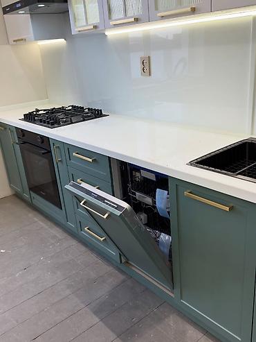 Кухонные гарнитуры: Кухонный гарнитур, цвет - Зеленый — 2