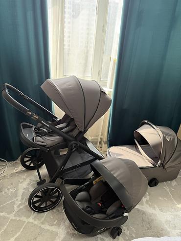 Коляска Kikkaboo Modena 3в1 - Люлька, Автолюлька и прогулочный блок