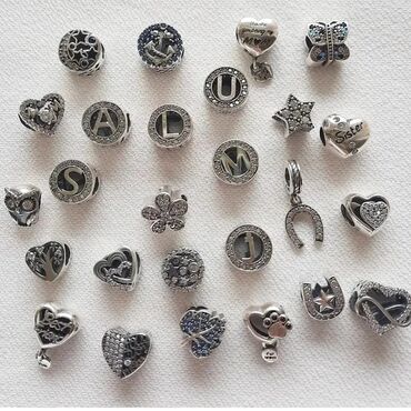 privezak srebrni zig srce vece: Pandora privesci, srebro, tri 2700 dinara