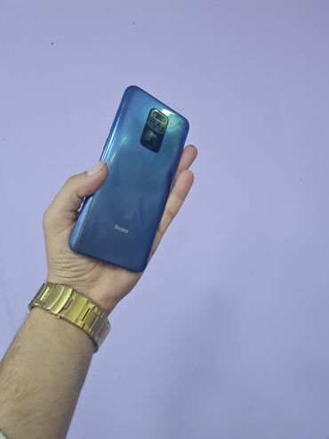 Xiaomi: Xiaomi Redmi Note 9, 32 GB, rəng - Göy, 
 Düyməli, Barmaq izi