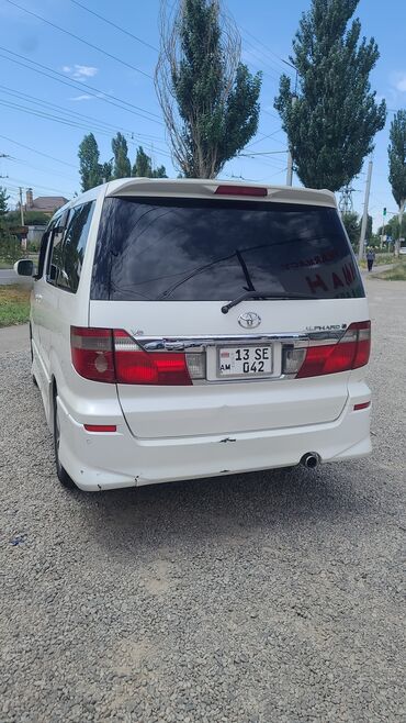 Toyota: Toyota Alphard: 2003 г., 3 л, Автомат, Газ, Минивэн