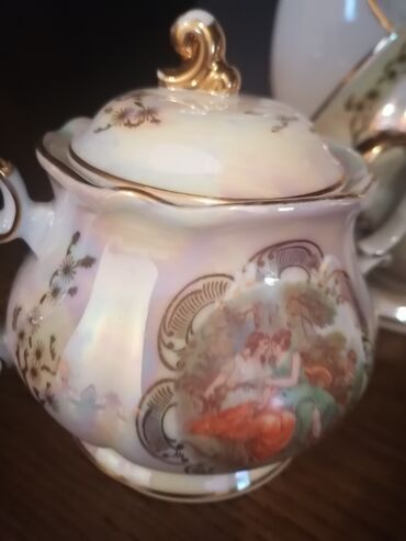 Quruducular: Çay dəsti, rəng - Ağ