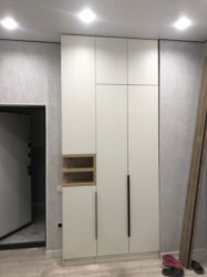 мебельные шкафы: Кийим салуучу шкаф, Түз