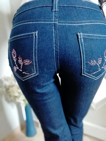 Farmerke: FARMERKE DENIM skinny original, nove Vel s. Saljem post expresom — 2