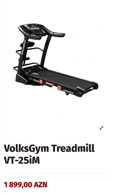 qaçış lenti: Təcili satılır! Motor: 3 HP Sürət: 18 Km/s İncline: 15% Avto — 4