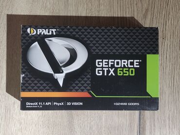 Видеокарты: Видеокарта, Б/у, Palit, GeForce GTX, До 2 ГБ, Для ПК